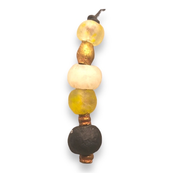 Vintage African trades bead necklace - Picture 2 of 9